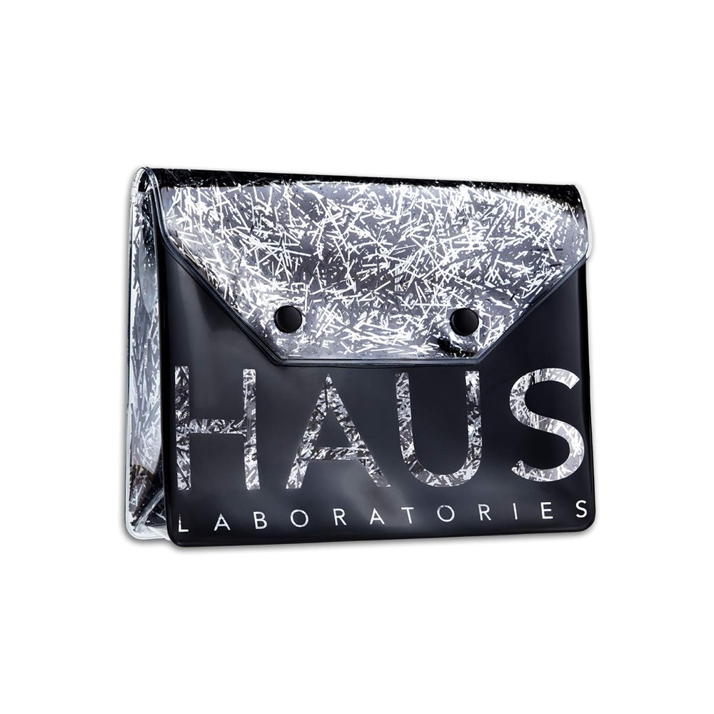 Haus Laboratories by Lady Gaga makeup bag and makeup